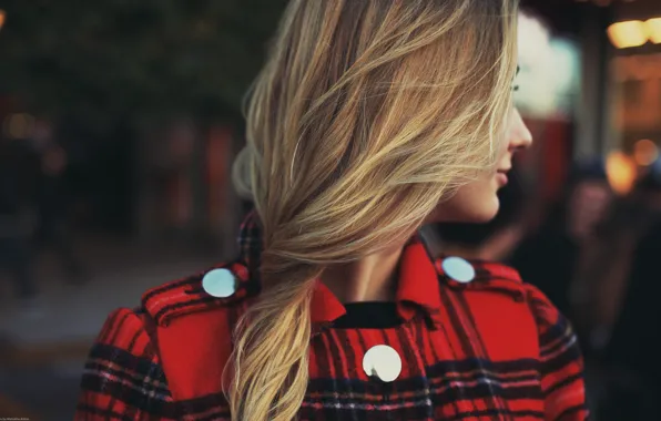 Girl, hair, blonde