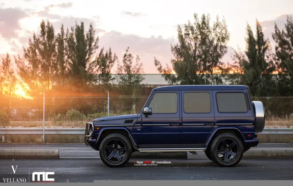 Picture blue, Mercedes-Benz G550, Vellano