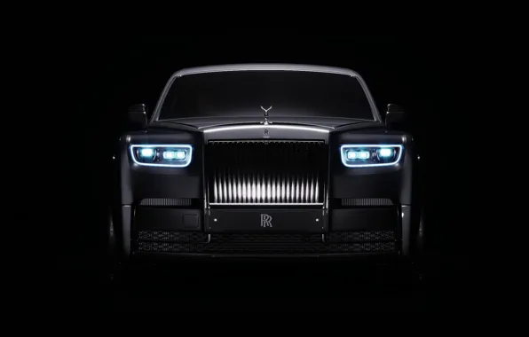 Auto, Phantom, Machine, Lights, Car, Rolls-Royce Phantom, Art, Render