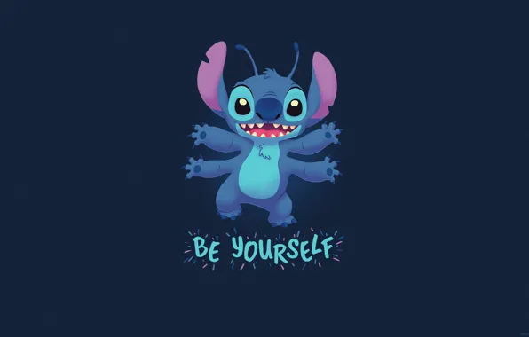 Minimalism, Style, Art, Alien, Style, Stitch, Minimalism, Stitch
