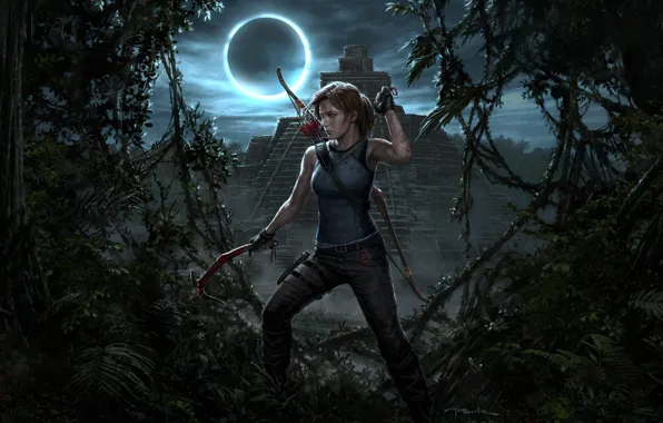 Picture tomb raider, games, shadow, tomb raider games