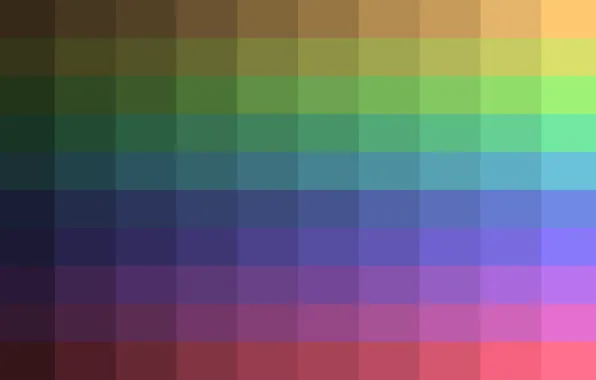 Picture abstraction, paint, color, rainbow, the volume