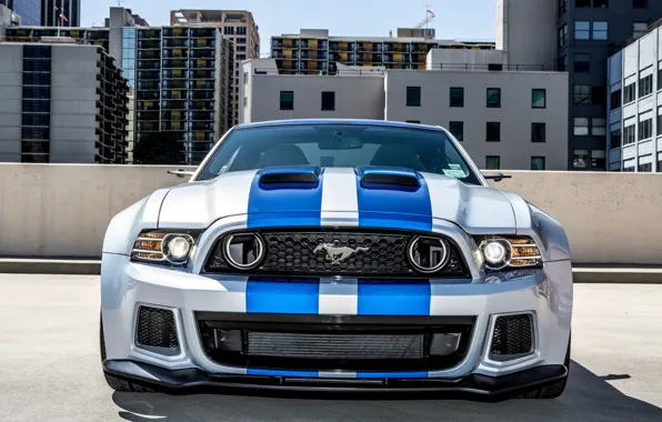 Mustang, Ford, Shelby, Need For Speed, The front, 2014, From