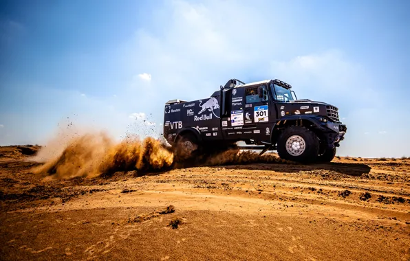 Sand, Auto, Machine, Speed, Truck, Master, Russia, 2018