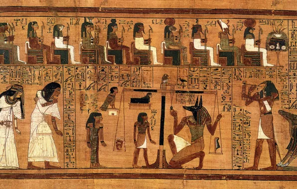 Picture drawing, writing, parchment, hieroglyphics, Ancient Egypt, secret art