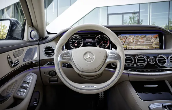 Panel, concept, the wheel, salon, Mercedes-Benz
