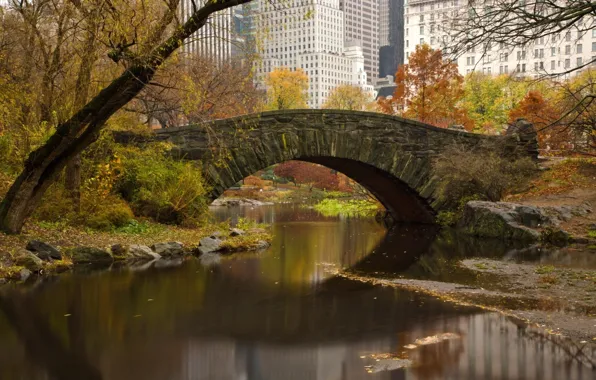 Water, the bridge, Grand, Plaza, York, New