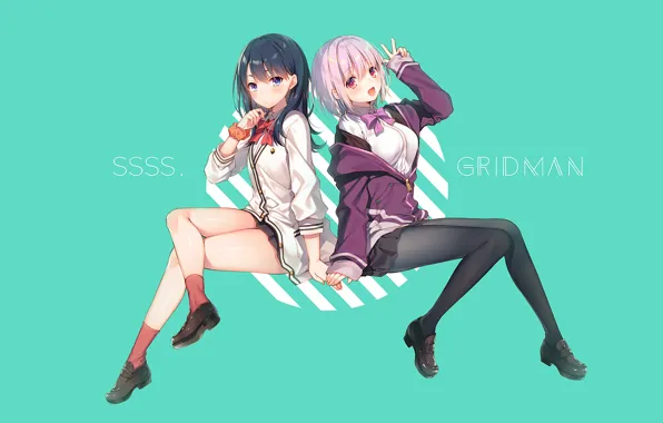 Background, girls, SSSS.Gridman