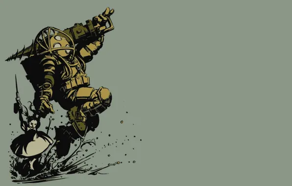 Minimalism, Bioshock, games, bioshok