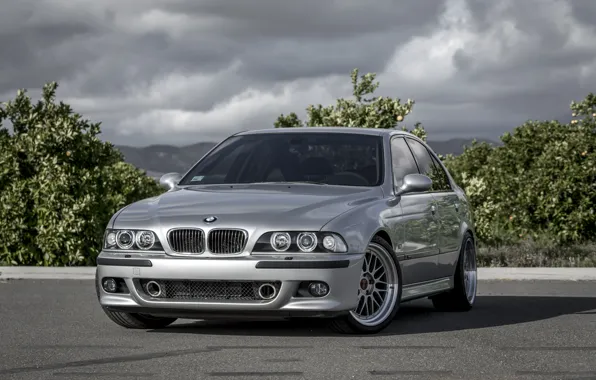 BMW, Classic, Bavaria, E39, Silver