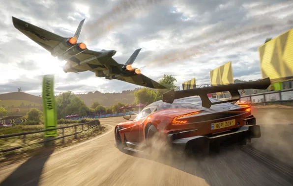 Picture Aston Martin, Microsoft, 2018, Vulcan, Forza Horizon 4