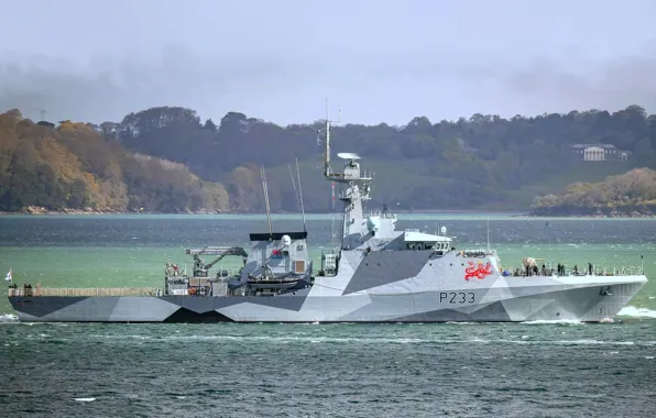 Ship, patrol, The Royal Navy, HMC Tamar