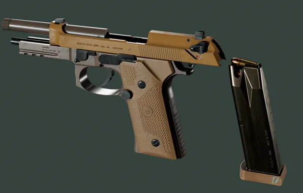 Self-loading pistol, Beretta M9A3, Fabbrica Darmi Pietro Beretta Gardone