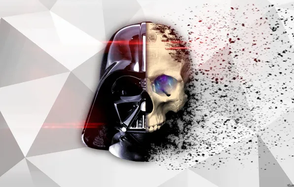 Skull, Star Wars, Movie, Darth Vader, Abstraction, Star Wars, Sith, Sake