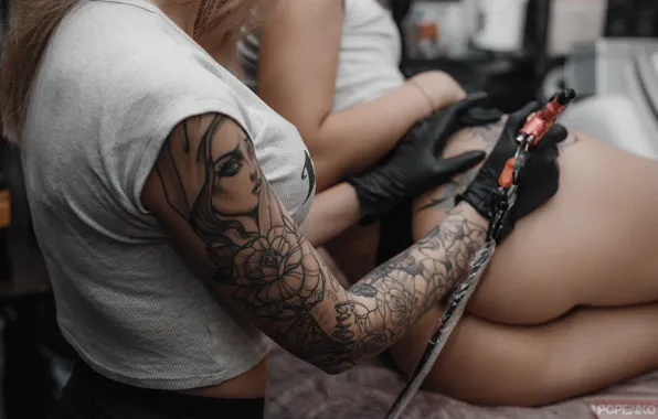 Ass, Andrey Popenko, skin art