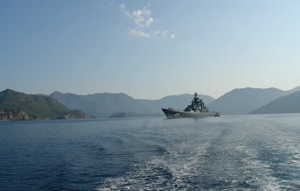 Cruiser, atomic, rocket, Peter The Great, the project 1144