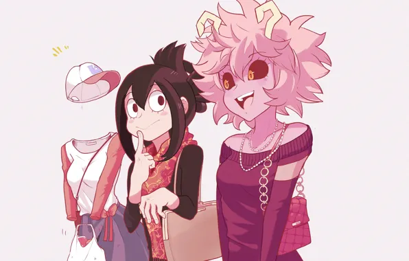 Girls, anime, heroes, Boku no Hero Academy, My heroic academia