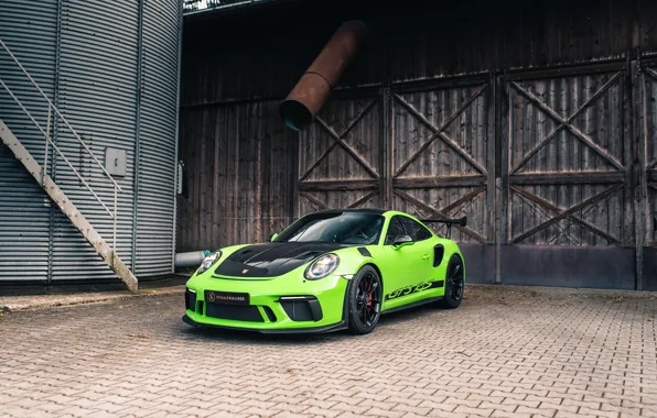 Picture 911, Porsche, Green, Black, GT3 RS, 991, VAG