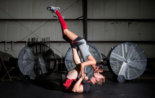 Woman, men, Commitment, crossfit