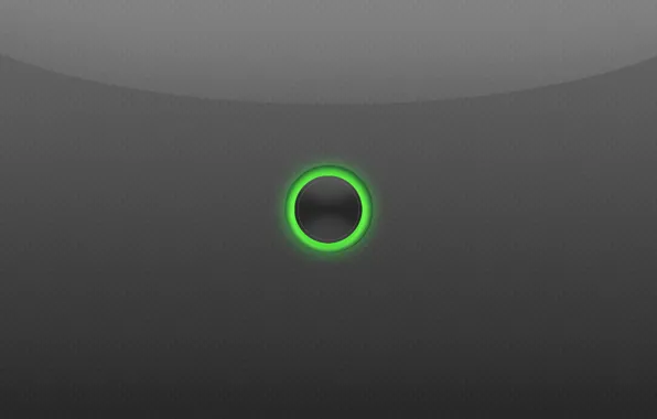 Picture glow, button, carbon, green
