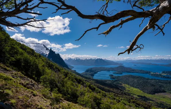 Picture mountains, Argentina, Patagonia