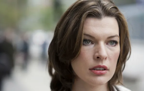 Look, pose, portrait, Milla Jovovich, Milla Jovovich, hair, Anna Marchant, Faces in the Crowd