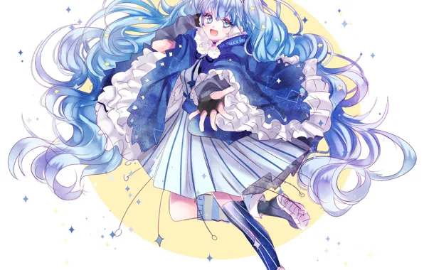Picture art, vocaloid, hatsune miku, sasucchi95