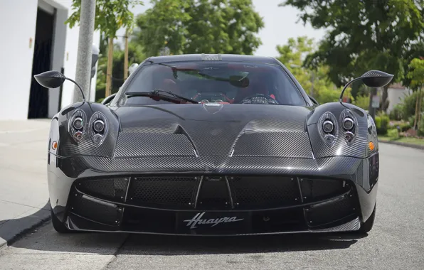 Pagani, black, Carbon, To huayr, Edition