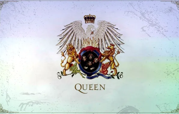 Figure, England, group, Music, logo, art, Queen, fan art.