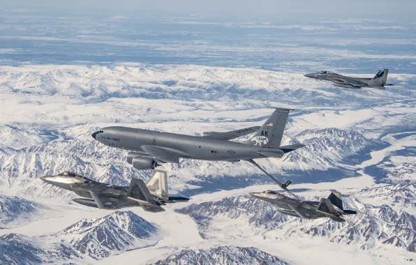 UNITED STATES AIR FORCE, McDonnell Douglas F-15 Eagle, military transport aircraft, multi-purpose fighter of the …