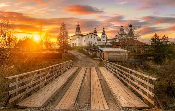 Vologda oblast, Ferapontov Monastery, Ferapontovo village