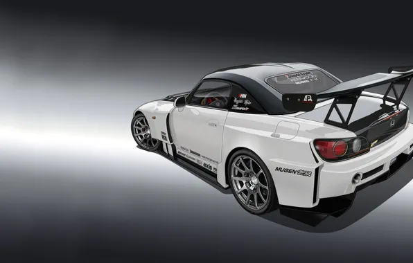 Graphics, art, Honda, S2000, widebody, dangeruss, sports car