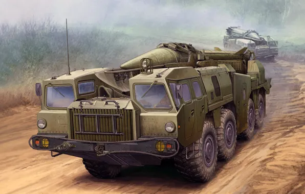 Picture R-17, single-stage ballistic missile, "Elbrus", Soviet liquid, Scud, SS-1D, 9К72
