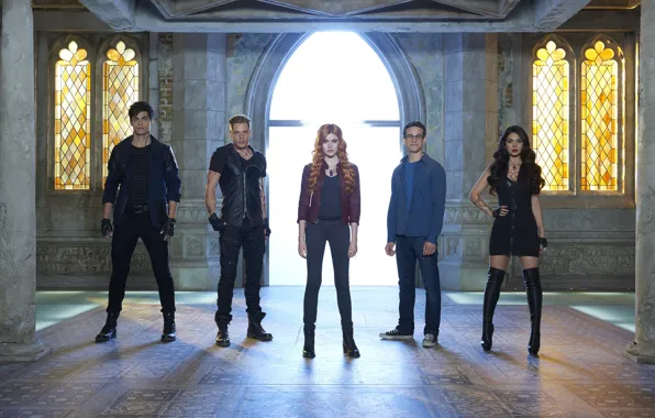 Picture look, actors, the series, Movies, Institute, Shadowhunters, Shadowhunters