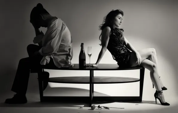People, mood, wine