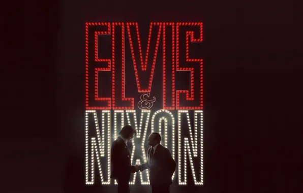 Poster, Comedy, Elvis, Michael Shannon, Michael Shannon, Kevin Spacey, Kevin Spacey, Nixon