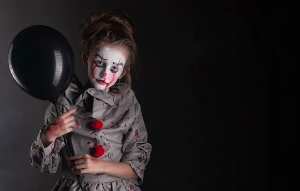 Holiday, girl, Halloween