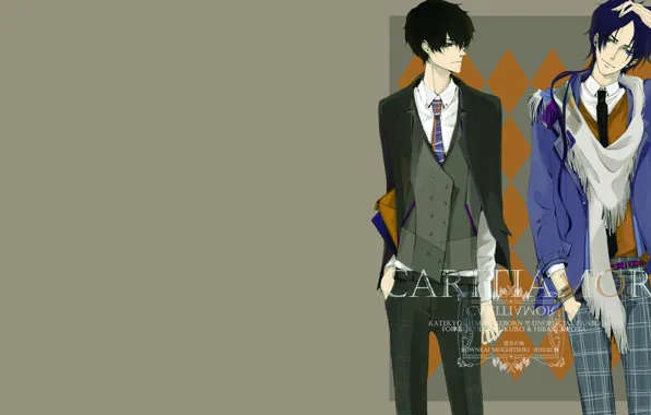 Style, frame, guys, Rakudo Mukuro, Katekyo Hitman reborn, Hibari Kyoya, Teacher mafia Reborn