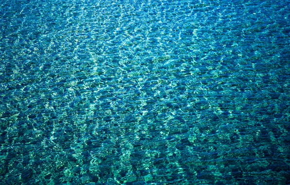 Picture sea, water, texture, light, blue, water, background desktop