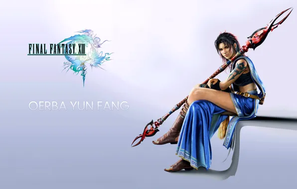 Staff, Final Fantasy XIII, Final Fantasy 13, Oerba Yun Fang, El Si, Oerba, Fang