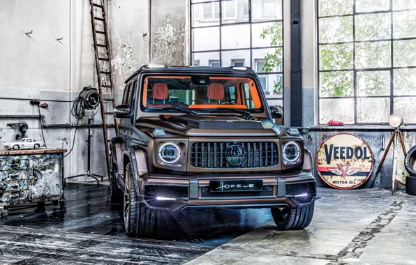 HDR, garage, Mercedes Benz, G63, Mercedes-AMG, Hofele, Hofele Design, 2021