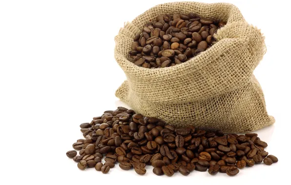 Coffee, bag, grain