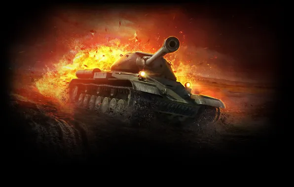 Tank, WoT, World of Tanks, Is-4