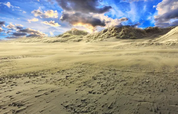 Picture sand, summer, dunes