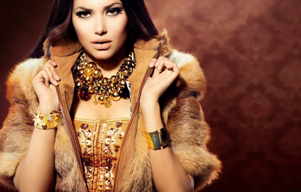 Look, girl, decoration, makeup, Anna Subbotina