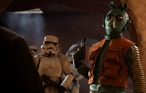 Game, Electronic Arts, Stormtroopers, DICE, Stormtroopers, star wars battlefront, Outer Rim, Greedo