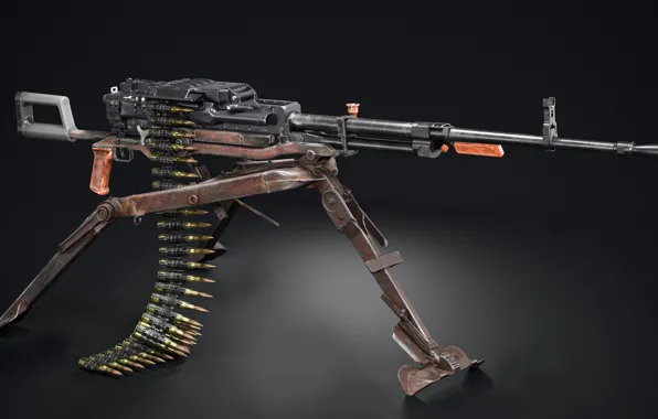 USSR, Rock, NSV-12.7 Machine gun, Nikitin-Sokolov-Volkov
