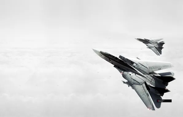 The sky, aircraft, Ace Combat 5