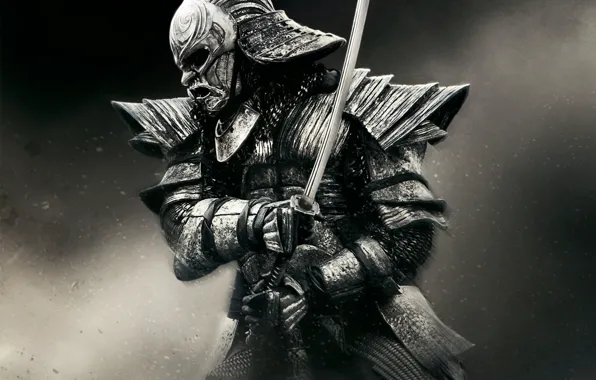 Picture background, armor, warrior, mask, sword, 47 Ronin, On-eroy, 47 ronin