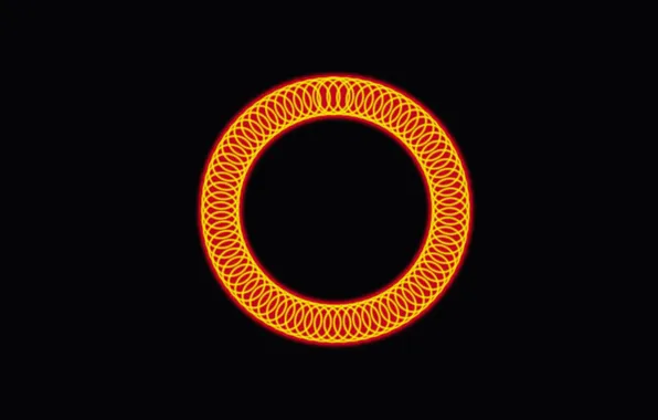 Round, texture, ring